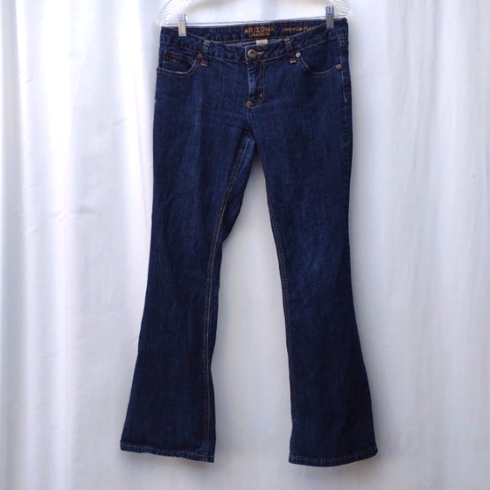 2/$15 Arizona Jeans Favorite Flair Jeans Juniors Size 11
